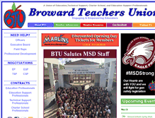 Tablet Screenshot of btuonline.com